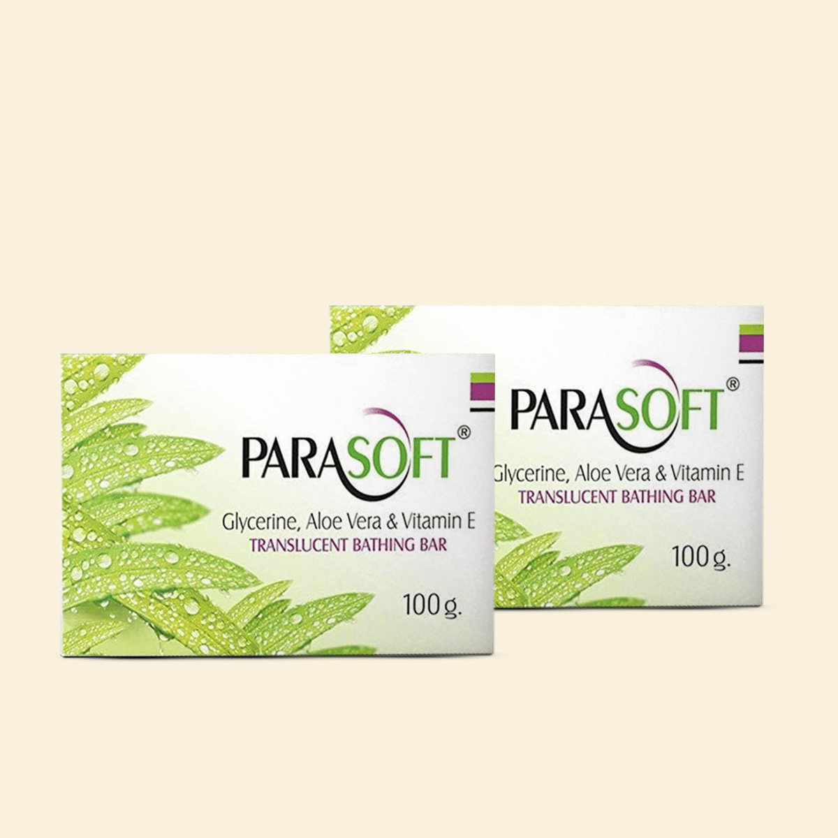 Shoprythm Dry,Parasoft Pack of 2 Salve Parasoft Soap 100g